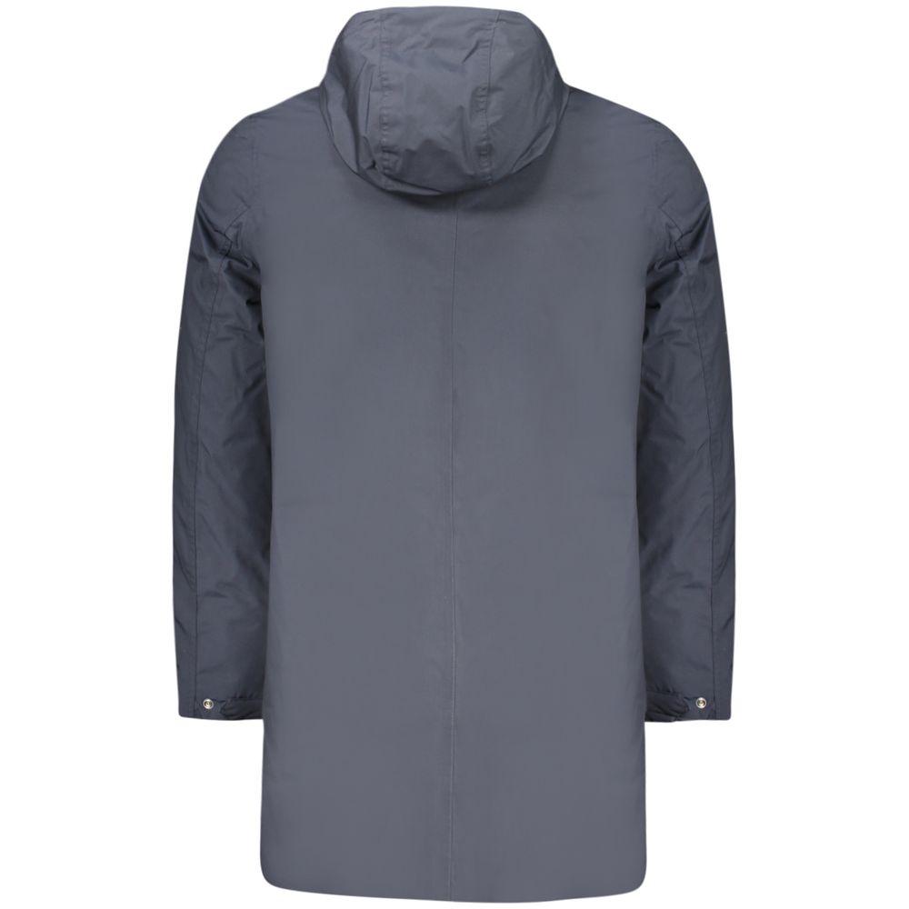 K-WAY Blue Polyester Men's Jacket