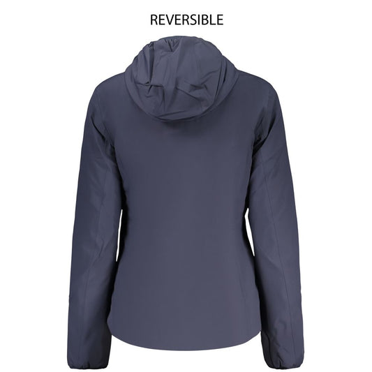 K-WAY Blue Nylon Women's Jacket