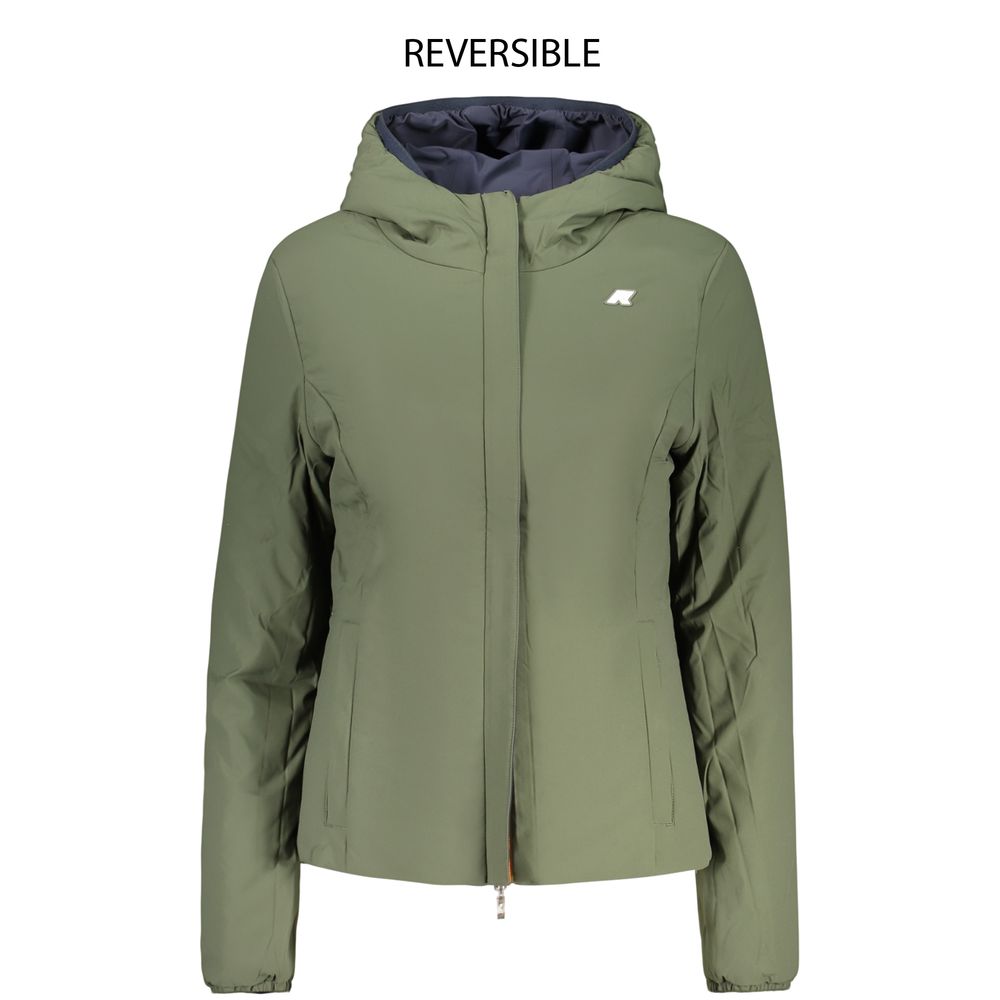 K-WAY Blue Nylon Shell Jacket