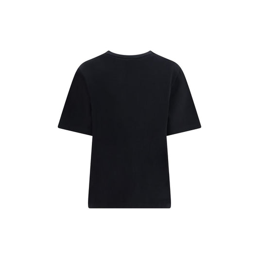 Maison Kitsuné Black Cotton T-Shirt