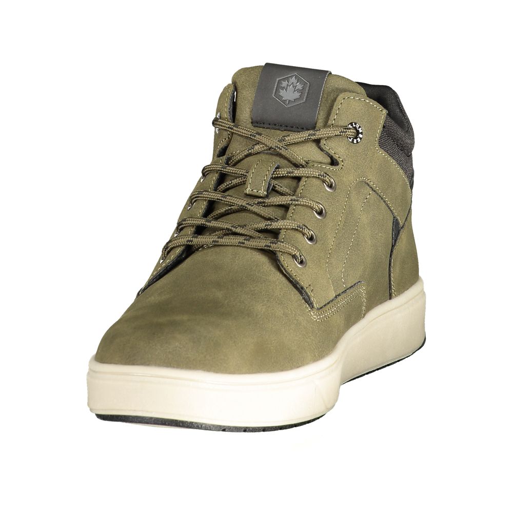 Lumberjack Verde Polyester Mens Sneaker