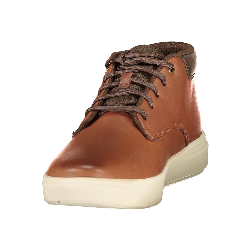 Timberland Brown Polyurethane Men's Sneaker