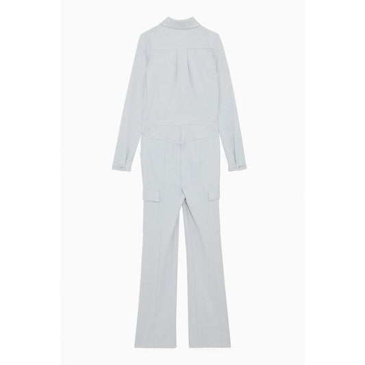 Patrizia Pepe Gray Polyester Jumpsuit