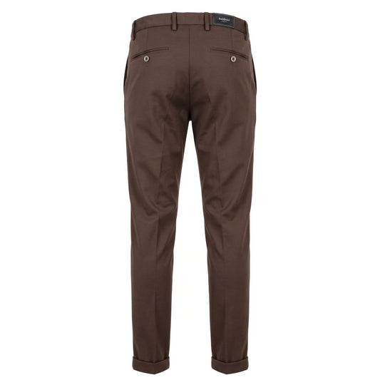 Baldinini Trend Brown Viscose Men Pants
