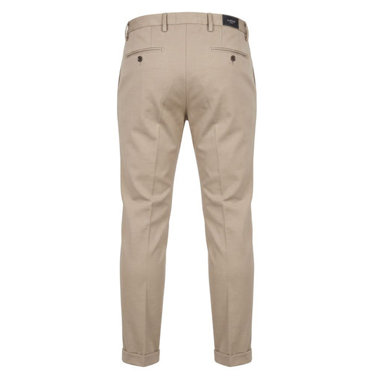 Baldinini Trend Beige Viscose Men Pant