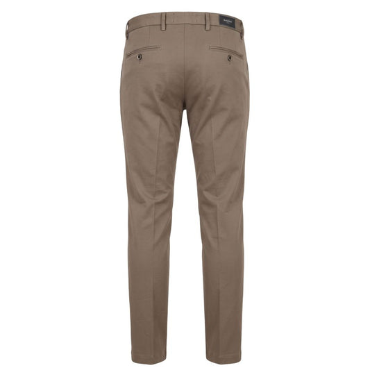 Baldinini Trend Grey Viscose Men Pants