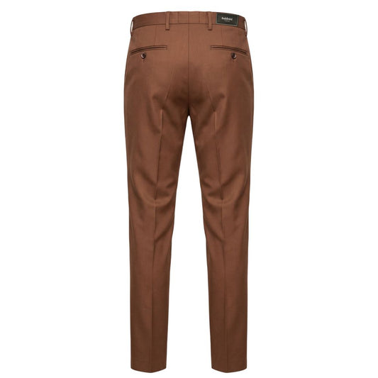 Baldinini Trend Brown Viscose Men's Pant