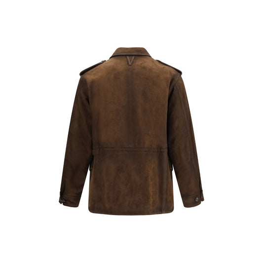 Valstar Brown Polyester Full-Length Jacket
