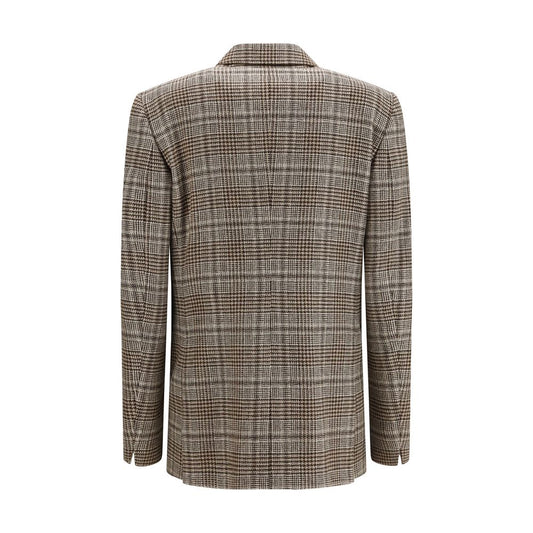 Lardini Brown Wool Oves Aries Blazer