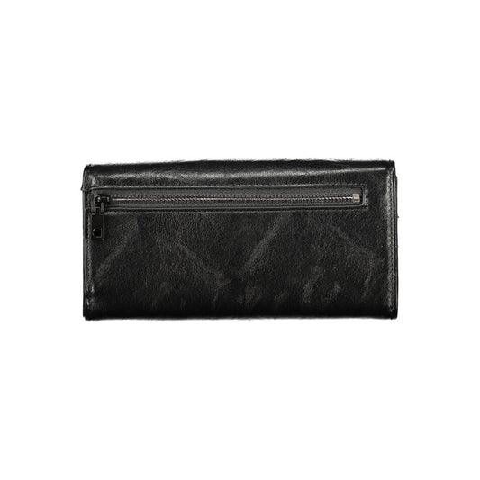 Desigual Black Polyurethane Women Wallet