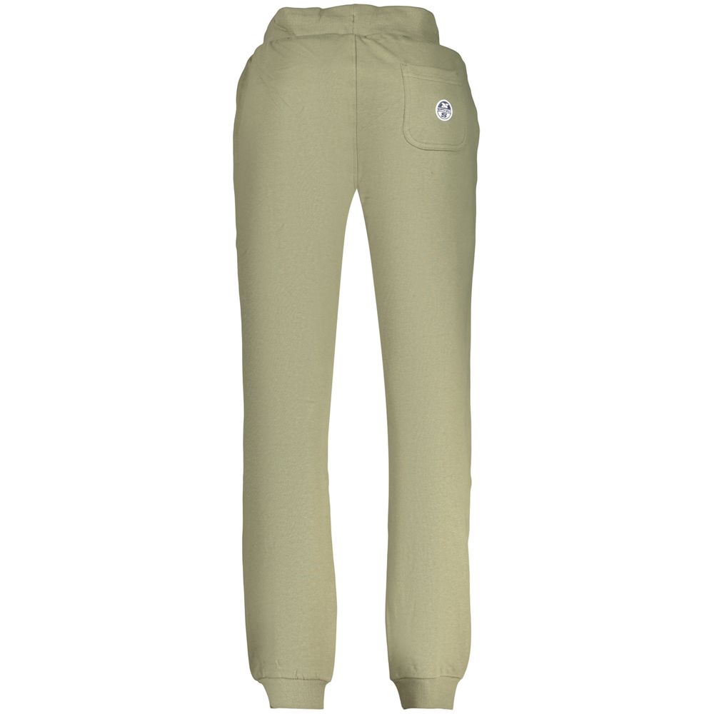 North Sails Green Cotton Men's Trouser