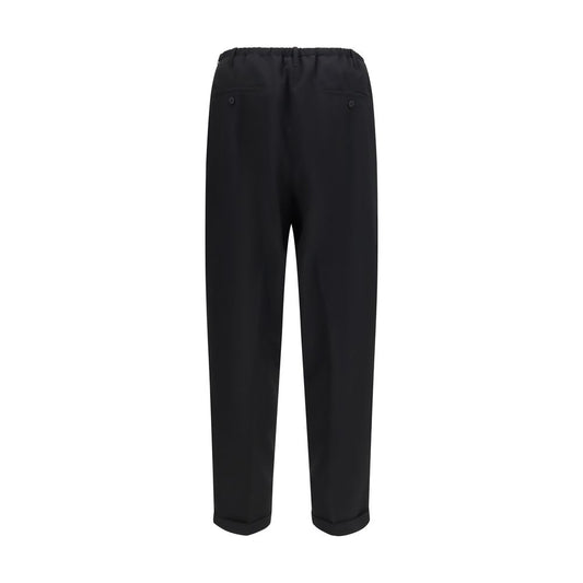 Magliano Black Polyester Casual Pants