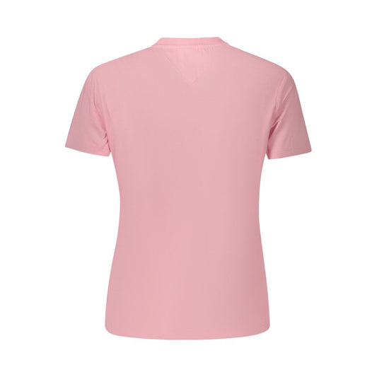 Tommy Hilfiger Pink Cotton Women's T-Shirt