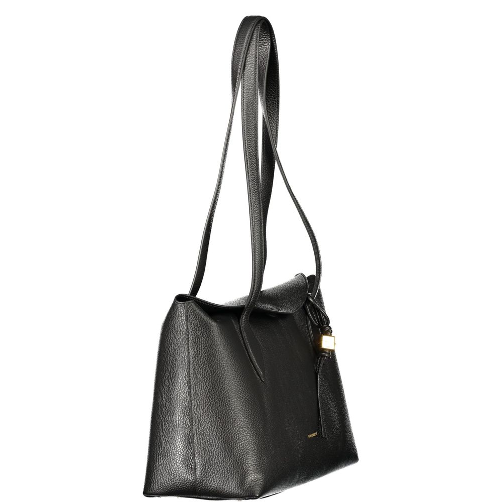 Coccinelle Black Leather Handbag