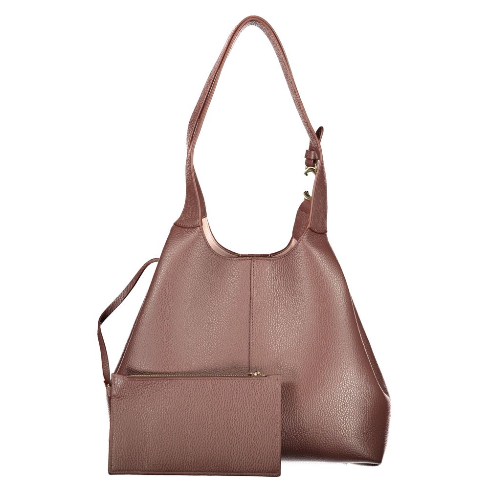 Coccinelle Brown Leather Handbag