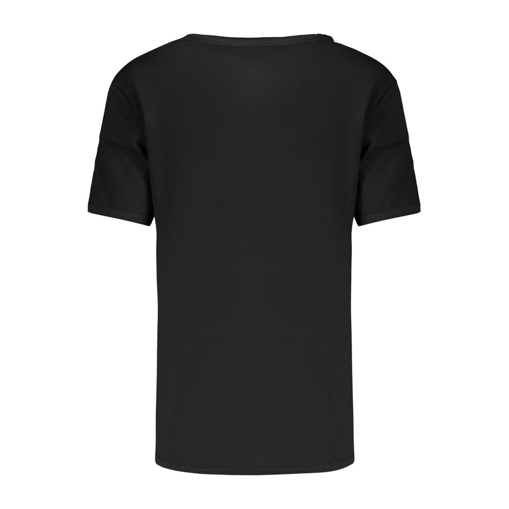 Desigual Damen T-Shirt aus schwarzer Baumwolle