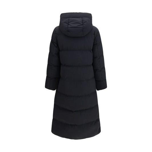 Woolrich Schwarzer Polyamid-Mantel