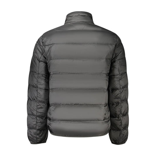 Tommy Hilfiger Herrenjacke aus schwarzem Polyester