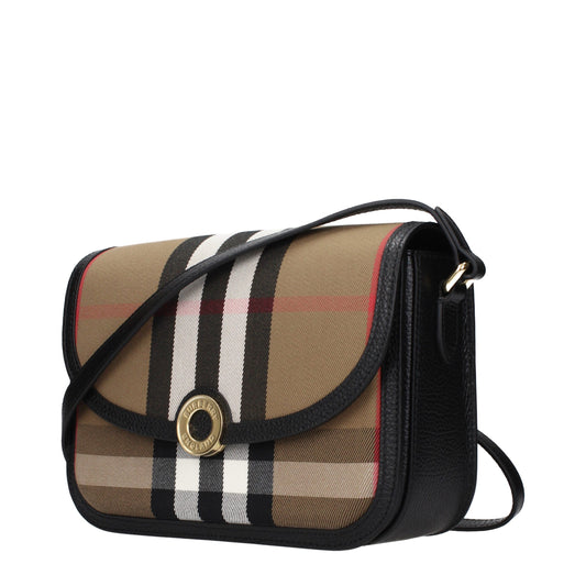 Braune Burberry-Umhängetasche aus Stoff
