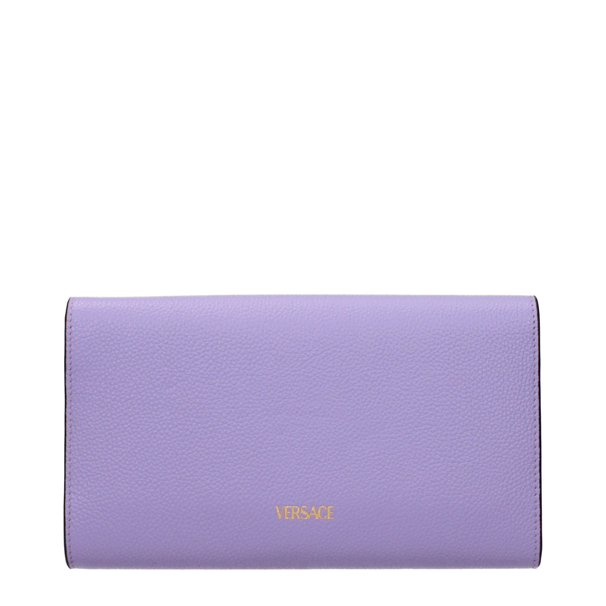 Versace Clutch-Tasche aus lila Leder