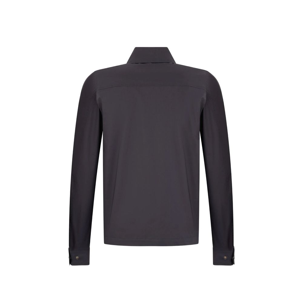 Herno blaue Baumwoll-Shelljacke
