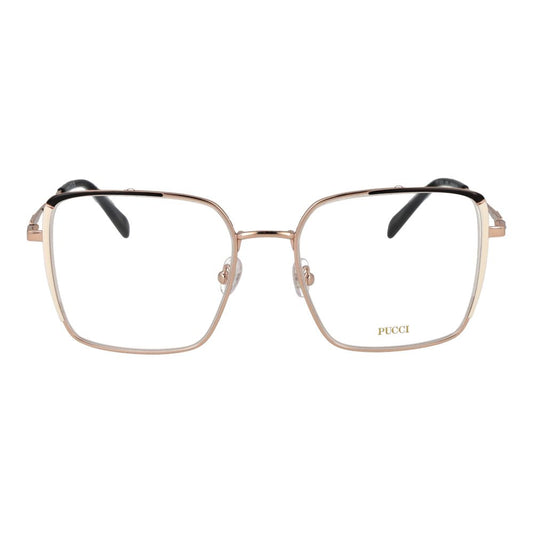 Emilio Pucci Rose Gold Metal Glasses (Frames)
