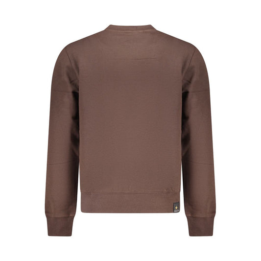Accademia Militare Brown Cotton Men's Sweatshirt
