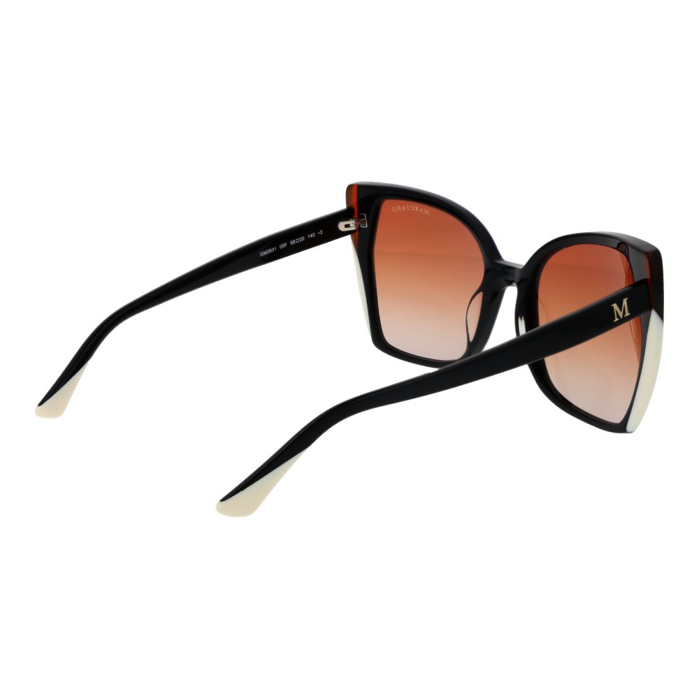 Marciano by Guess Black Acetate Sunglasses
