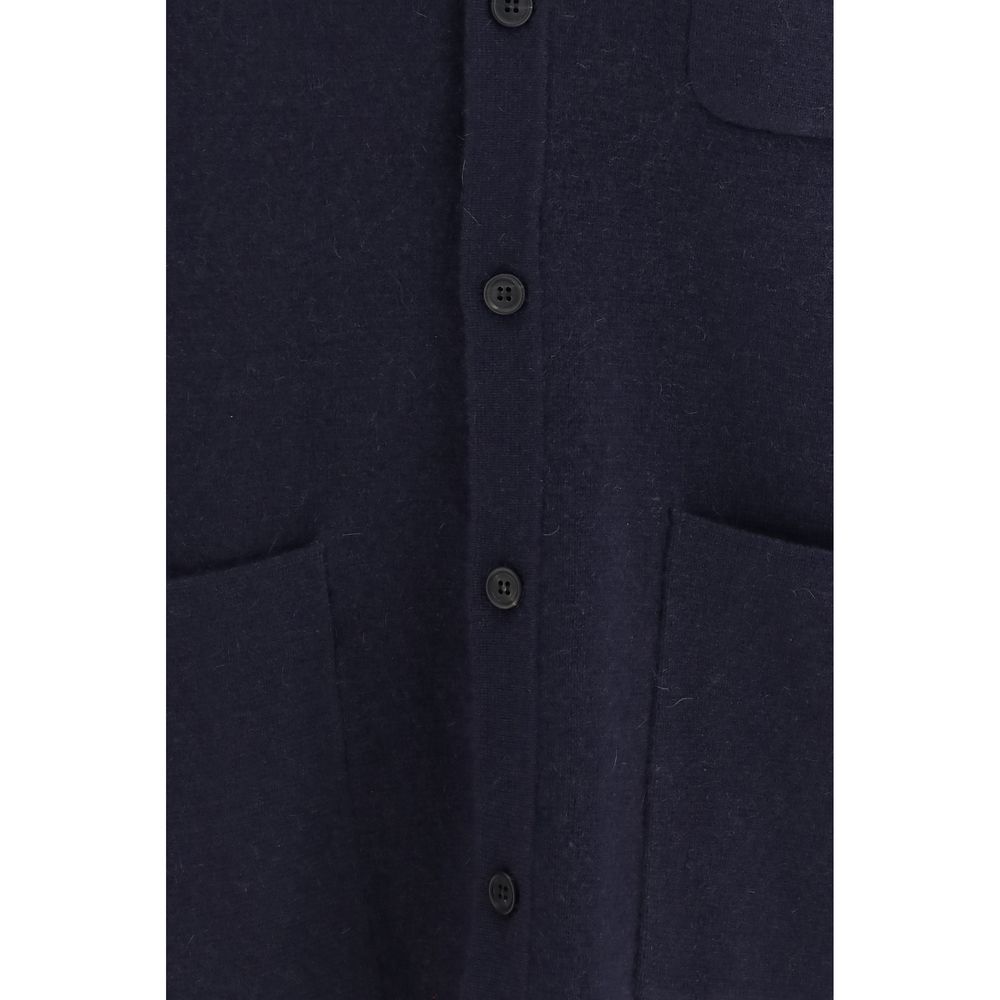 Aragona Cashmere Blue Cashmere Cardigan
