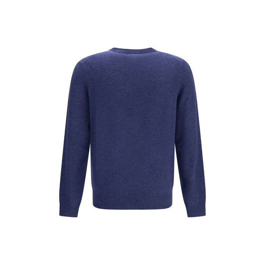 Aragona Cashmere Blue Cashmere Sweater