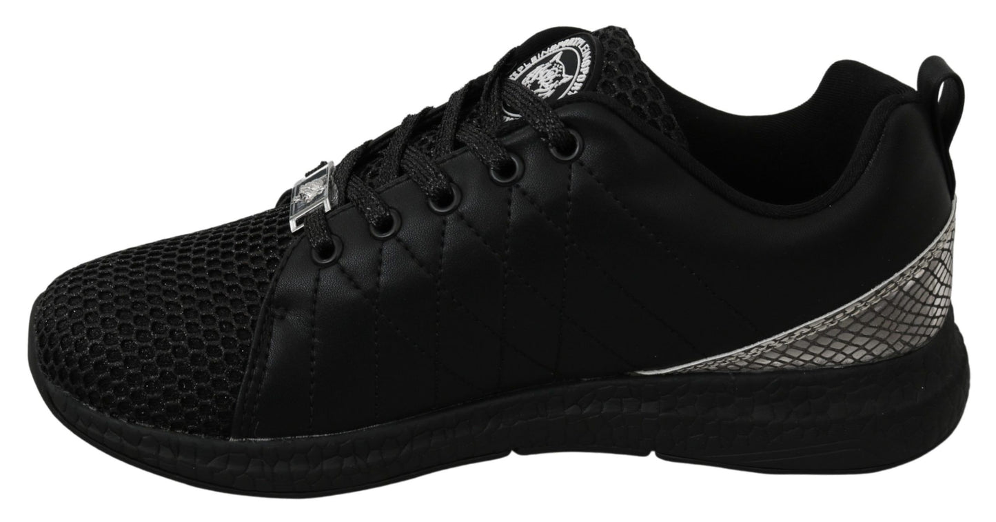 Philipp Plein – Schwarze, lässige Lauf-Sneakers