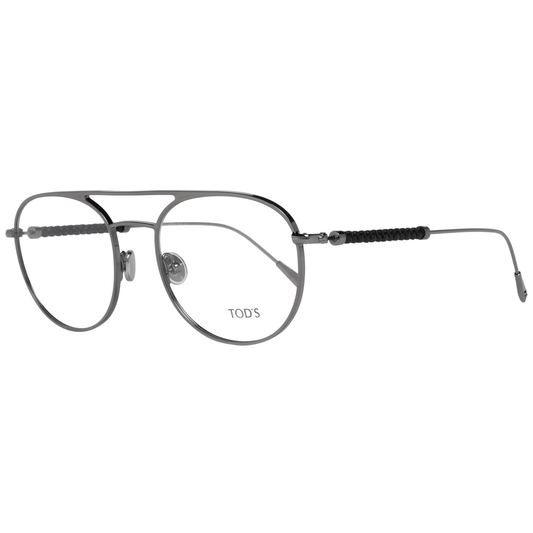 Tod's Silberne Herren-Brillenfassung