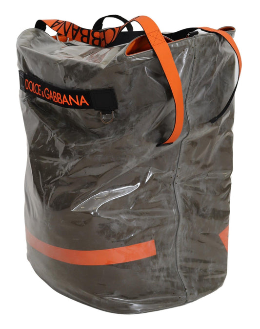 Dolce & Gabbana Baumwolle Herren Große Stoff Grün Einkaufstasche