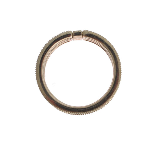 Nialaya Silver Damen-Ring aus 925er Sterlingsilber mit klarem Zirkonia