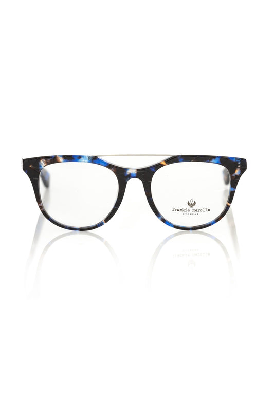 Frankie Morello Blaue Acetat-Herrenbrille