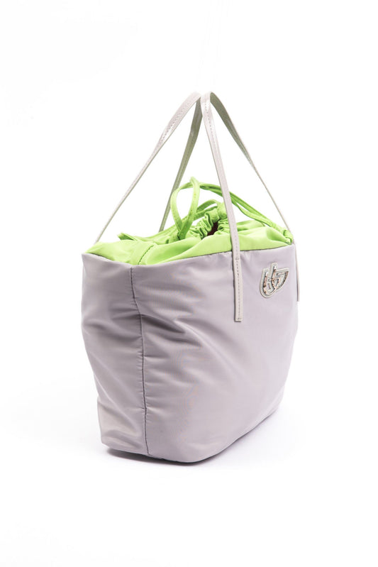 BYBLOS Gray Polyester Women Shoulder Bag