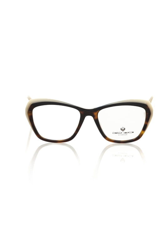 Frankie Morello Mehrfarbige Acetat-Damenbrille