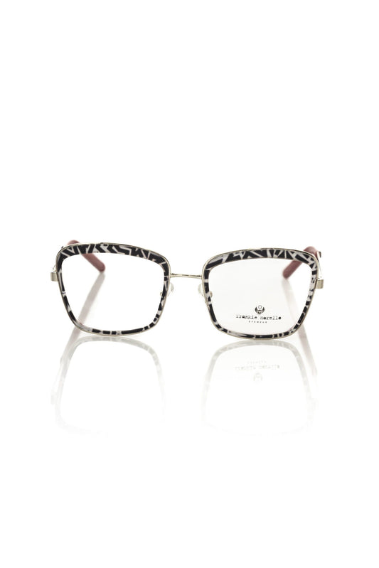 Frankie Morello Mehrfarbige Metallic-Damenbrille