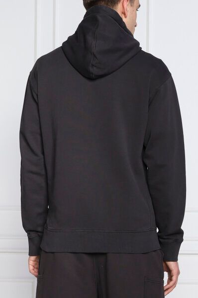 Hugo Boss Elegantes dunkelblaues Kapuzensweatshirt aus Baumwolle