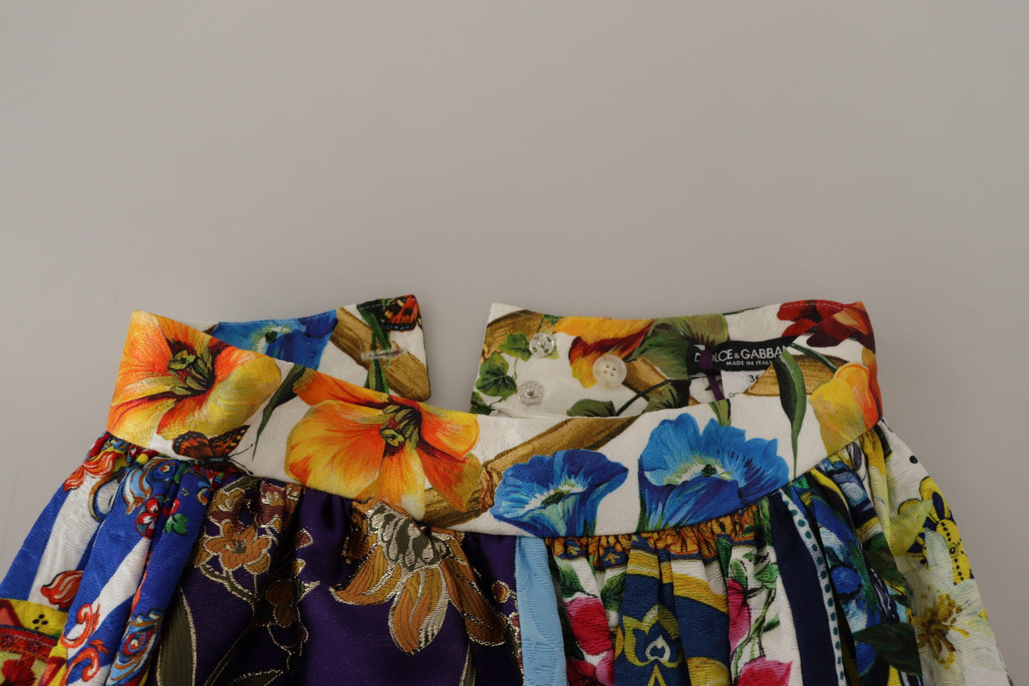 Dolce & Gabbana – Langer Maxirock „Sicily“ in mehrfarbigem Patchwork