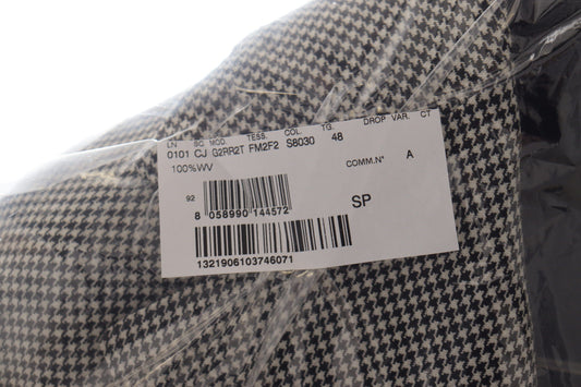 Dolce & Gabbana Grau karierter einreihiger Blazer
