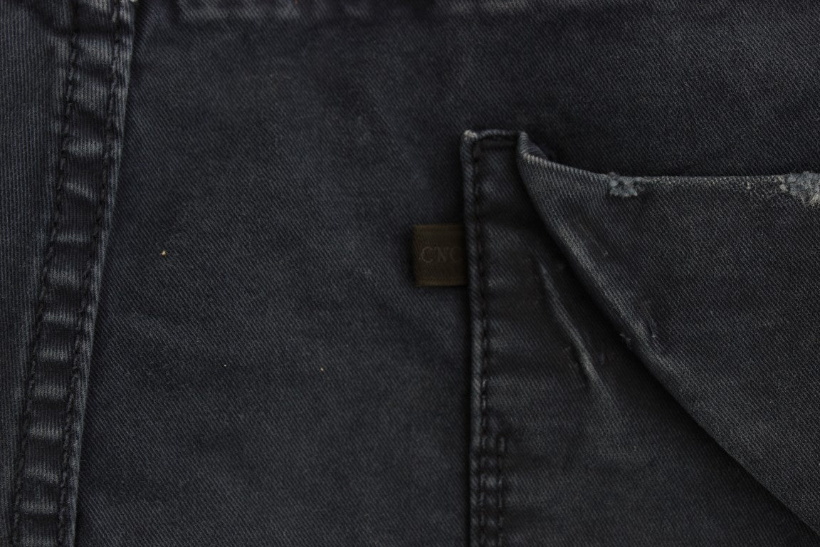 Costume National Jeans aus Baumwollmischung in Blau
