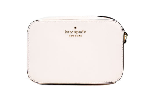 Kate Spade Staci Mini-Kameratasche aus Saffiano-Leder in Hellrosa, Umhängetasche