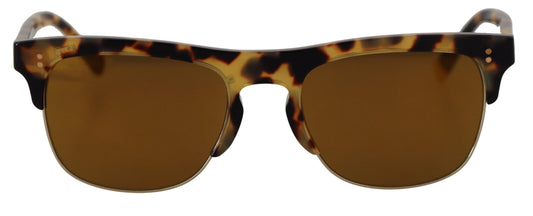 Dolce & Gabbana Braungold Acetat Havana DG430A Sonnenbrille