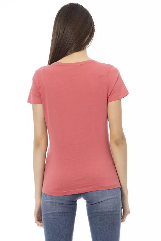 Trussardi Action Mehrfarbiges Baumwolltop für Damen