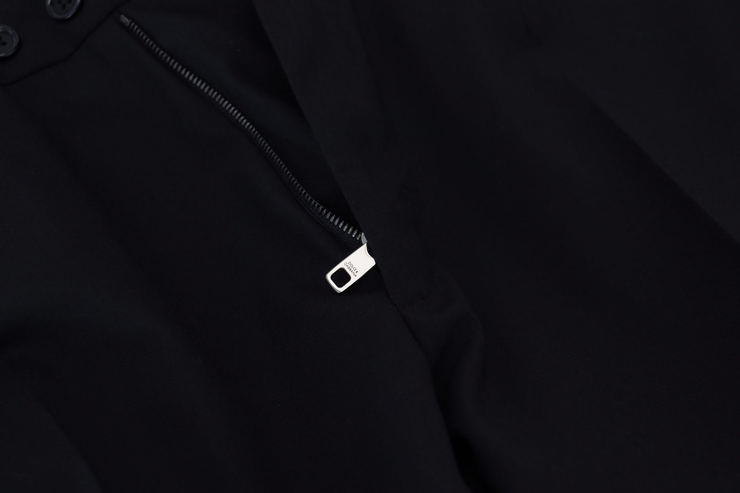 Dolce & Gabbana – Schwarze Chinohose aus Polyester