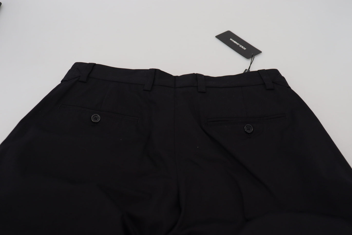 Dolce & Gabbana – Schwarze Chinohose aus Baumwolle