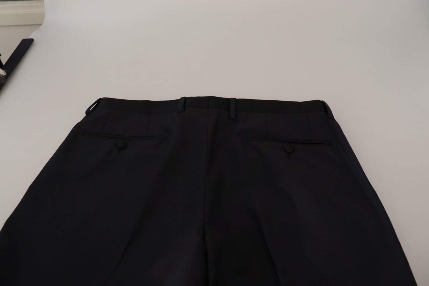 Dolce & Gabbana Schwarze Wollhose für Herren