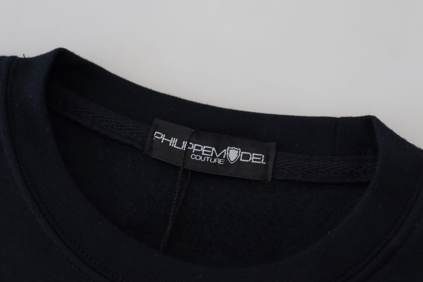 Philippe Model – Schwarzer Pullover mit langen Ärmeln und Print