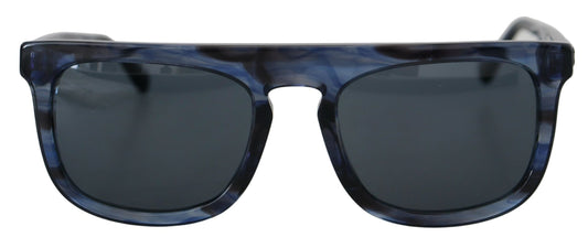 Dolce & Gabbana – DG4288 – Blaue Sonnenbrille mit Vollrand aus Acetat
